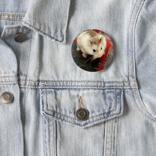Hammyville - Niedlicher Hamster Button (Beispiel)