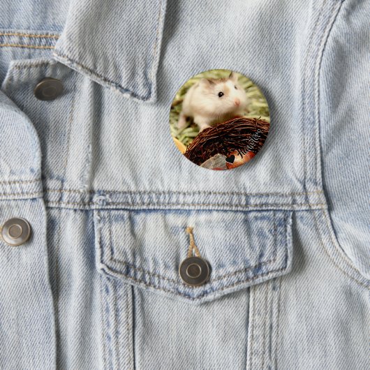 Hammyville - Niedlicher Hamster Button (Beispiel)