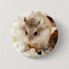 Hammyville - Niedlicher Hamster Button