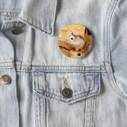 Hammyville - Niedlicher Hamster Button (Beispiel)