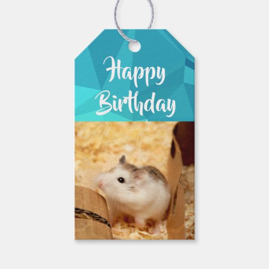 Hammyville - Niedlicher Hamster Geschenkanhänger (Vorderseite)