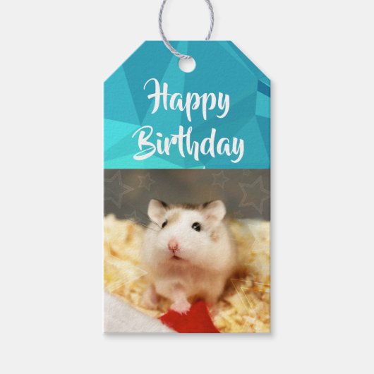 Hammyville - Niedlicher Hamster Geschenkanhänger (Vorderseite)