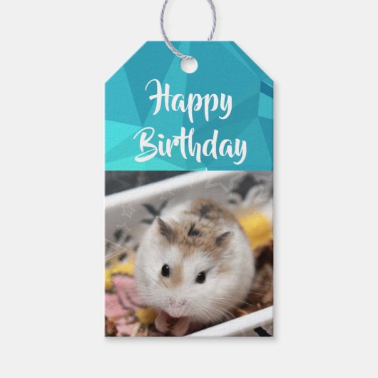 Hammyville - Niedlicher Hamster Geschenkanhänger (Vorderseite)