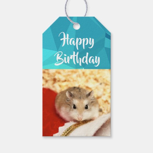 Hammyville - Niedlicher Hamster Geschenkanhänger (Vorderseite)