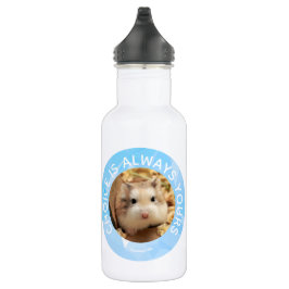 Hammyville - Niedlicher Hamster - Individuell auf  Edelstahlflasche