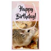 Hammyville - Niedlicher Hamster Kleine Geschenktüte (Rückseite)