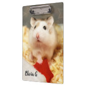 Hammyville - Niedlicher Hamster Klemmbrett (Links)