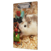 Hammyville - Niedlicher Hamster Klemmbrett (Links)