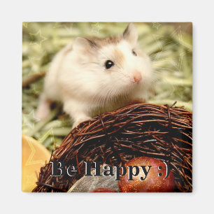 Hammyville - Niedlicher Hamster Magnet