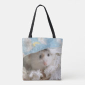 Hammyville - Niedlicher Hamster mit Initialen Tasche (Rückseite)