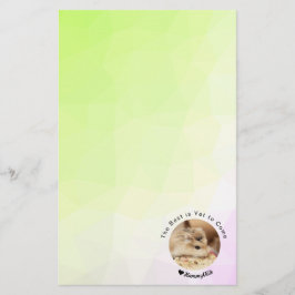 Hammyville - Niedlicher Hamster mit Motivierend Zi Briefpapier