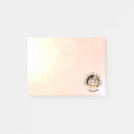 HammyVille - Niedlicher Hamster mit Motivierend Zi Post-it Klebezettel