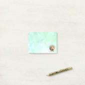 HammyVille - Niedlicher Hamster mit Motivierend Zi Post-it Klebezettel (Auf Schreibtisch)