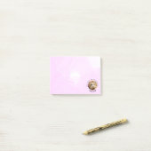 HammyVille - Niedlicher Hamster mit Motivierend Zi Post-it Klebezettel (Auf Schreibtisch)