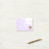 HammyVille - Niedlicher Hamster mit Motivierend Zi Post-it Klebezettel (Auf Schreibtisch)