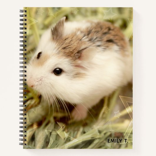 Hammyville - Niedlicher Hamster Notizbuch (Vorderseite)