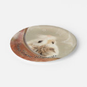 Hammyville - Niedlicher Hamster Pappteller (Schrägansicht)