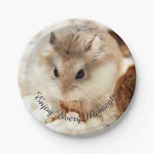 Hammyville - niedlicher Hamster Pappteller