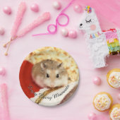 Hammyville - Niedlicher Hamster Pappteller (Party)