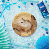 Hammyville - Niedlicher Hamster Pappteller (Party)