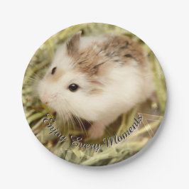 Hammyville - Niedlicher Hamster Pappteller
