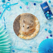 Hammyville - Niedlicher Hamster Pappteller (Party)