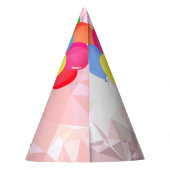 Hammyville - Niedlicher Hamster Pink Gemis Partyhütchen (Rückseite)