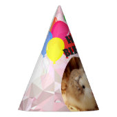 Hammyville - Niedlicher Hamster Pink Gemis Partyhütchen (Links)