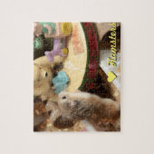 Hammyville - niedlicher Hamster Puzzle (Vertikal)