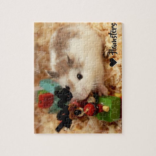 Hammyville - Niedlicher Hamster Puzzle (Vertikal)