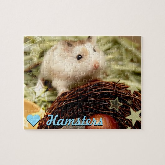 Hammyville - Niedlicher Hamster Puzzle (Horizontal)
