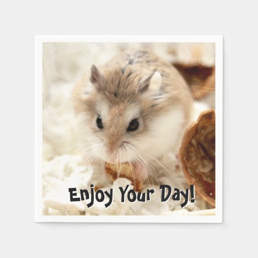 Hammyville - Niedlicher Hamster Serviette (Vorderseite)