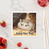 Hammyville - Niedlicher Hamster Serviette (Beispiel)