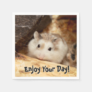 Hammyville - Niedlicher Hamster Serviette
