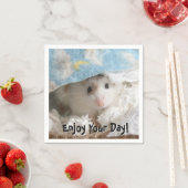 Hammyville - Niedlicher Hamster Serviette (Beispiel)