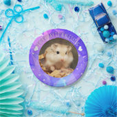 Hammyville - Niedlicher Robo Hamster Blessing Pappteller (Party)