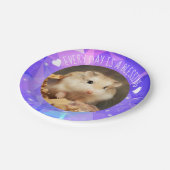 Hammyville - Niedlicher Robo Hamster Blessing Pappteller (Schrägansicht)