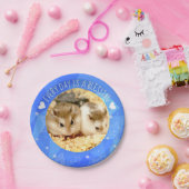 Hammyville - Niedlicher Robo Hamster Blessing Pappteller (Party)