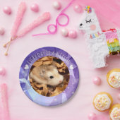 Hammyville - Niedlicher Robo Hamster Blessing Pappteller (Party)