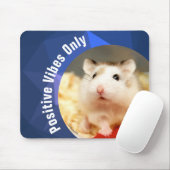 HammyVille - Nur Niedliche Hamster Positive Vibes Mousepad (Mit Mouse)