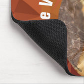 HammyVille - Nur Niedliche Hamster Positive Vibes Mousepad (Ecke)