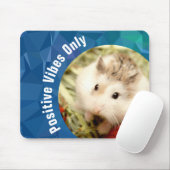 HammyVille - Nur Niedliche Hamster Positive Vibes Mousepad (Mit Mouse)