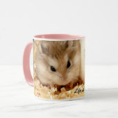 Hammyville - Zwei Niedliche Hamster Tasse (Vorderseite Links)