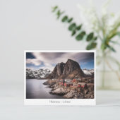 Hamnoy Lofoten Postkarte (Stehend Vorderseite)