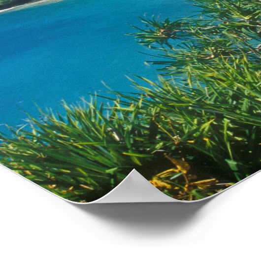 Hamoa Beach Hana Maui Poster (Ecke)