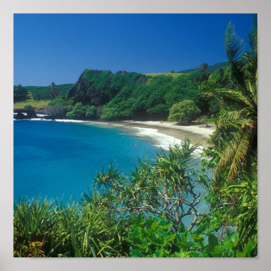 Hamoa Beach Hana Maui Poster (Vorne)