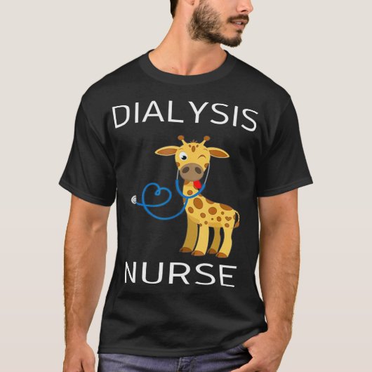 Hämodialyse Techniker Dialyse Bewusstsein T-Shirt (Vorderseite)