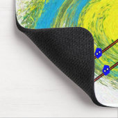 Hämodialysekrankenschwester Mousepad (Ecke)