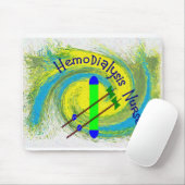Hämodialysekrankenschwester Mousepad (Mit Mouse)