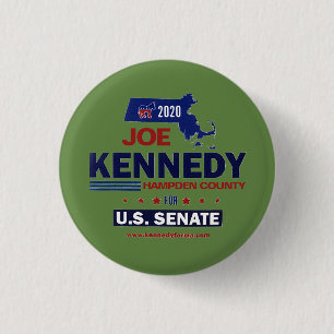 Hampden Landkreis für Joe Kennedy 2020 Button